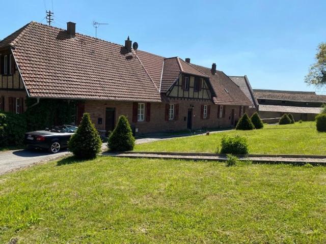 Charmantes Gaestehaus Maya Im Schloss Und Hofgut Langenzell Wiesenbach Exterior photo